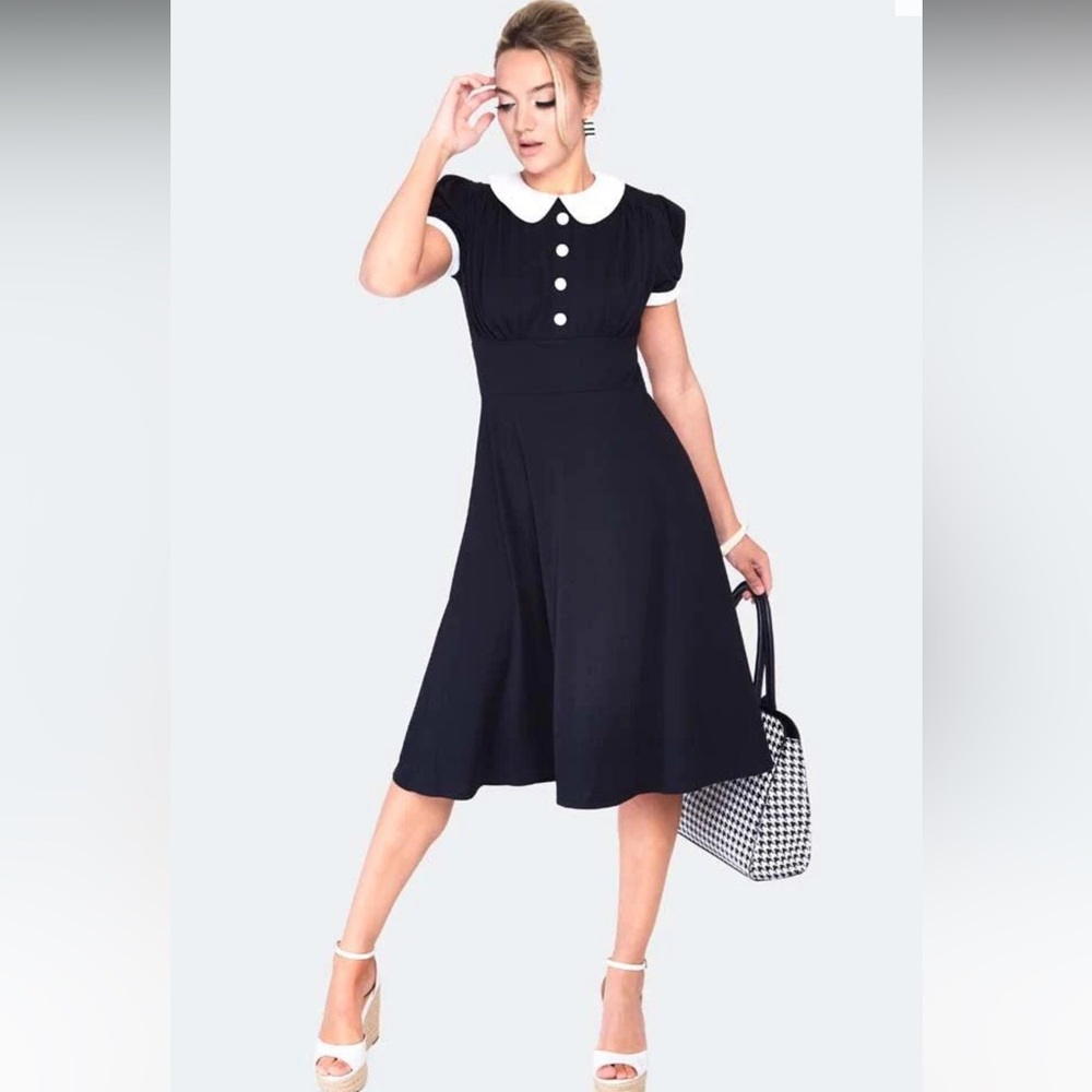 Voodoo Vixen Wednesday Baby Doll Dress